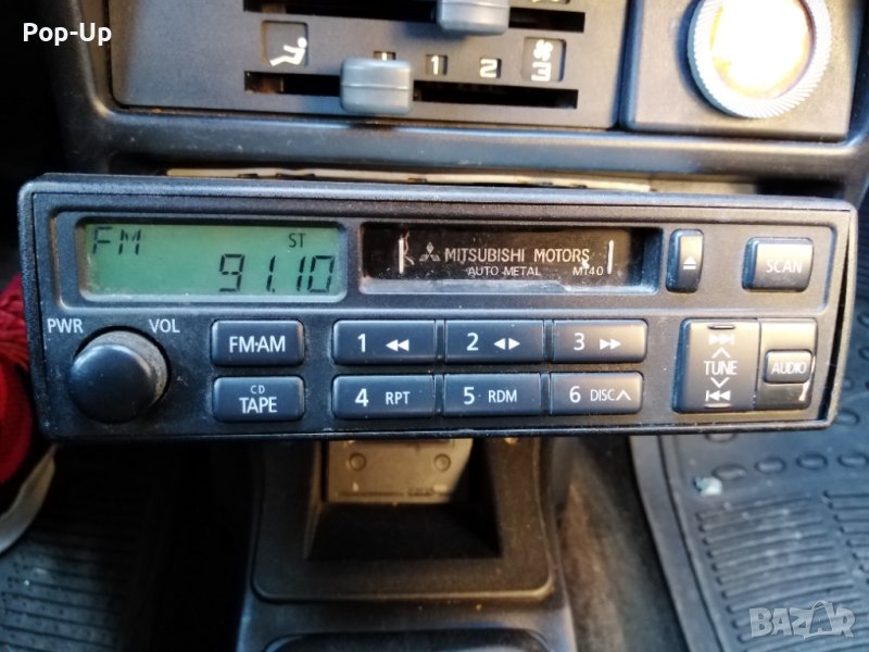 Оригинално авто ретро радио Mitsubishi, снимка 1