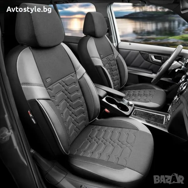 Тапицерия за кола Otom Elegance ELG2705 (Сиво), снимка 1