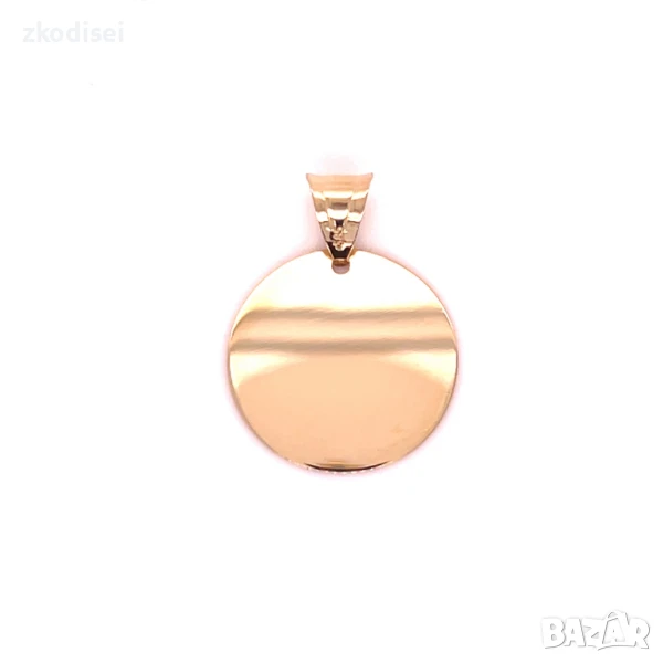 Златен медальон 1,76гр. 14кр. проба:585 модел:32265-6, снимка 1