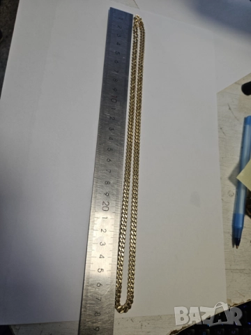 Златен плътен синджир 585/14к 42.95гр, снимка 4 - Колиета, медальони, синджири - 52231957