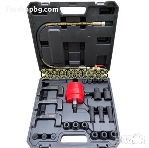 Пневматичен обратен чук за демонтаж на дюзи 25 части KraftWelle, снимка 2 - Други инструменти - 51201994