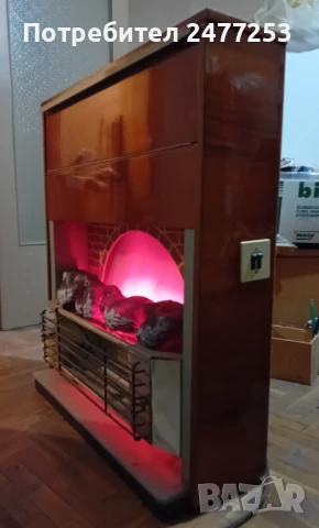 Електрическа камина, снимка 2 - Камини - 50592360