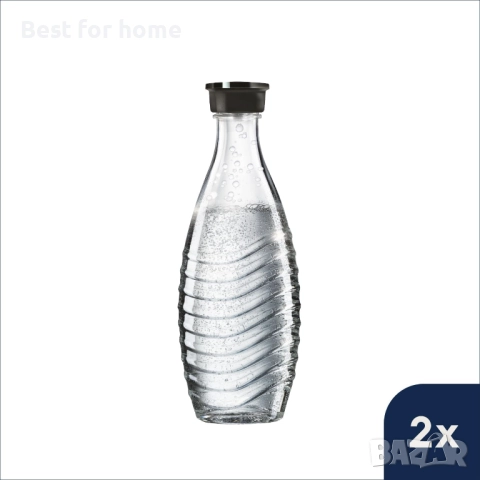 SodaStream DuoPack 2 x 0.7 л, стъкленr бутилки, снимка 6 - Други - 52953256