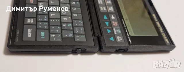 CASIO SF 7500 Електронен дигитален дневник 64k ретро рядък Japan, снимка 3 - Друга електроника - 49198167