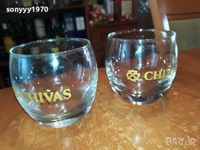 chivas regal 2бр чаши за уиски 3012221240, снимка 1