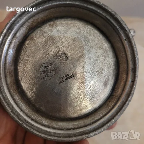 прекрасна калаена кана за вино, снимка 3 - Сервизи - 48647704