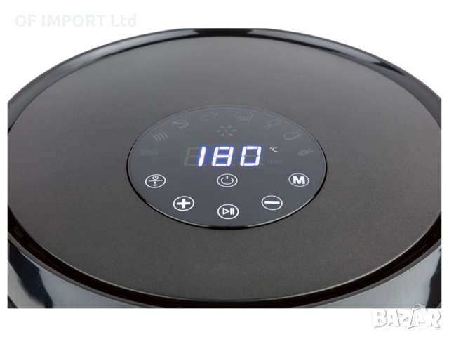 Дигитален Фритюрник на Горещ Въздух SILVERCREST 2.2L 1400W, снимка 6 - Фритюрници - 42175977