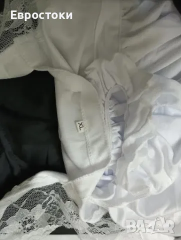 Детски викториански костюм Ficlwigkis за момичета на 12-14 години – карнавален костюм на прислужница, снимка 6 - Детски комплекти - 47793636