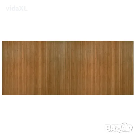 vidaXL Преграда за стая, кафяв, ширина 400 см, височина 165 см, бамбук, снимка 3 - Паравани - 56147372
