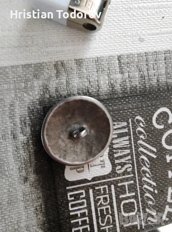 Брошка/копче с череп., снимка 2 - Други - 51389965