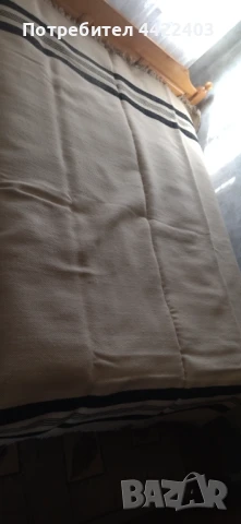 Вълнено одеяло ново, снимка 3 - Олекотени завивки и одеяла - 51237946