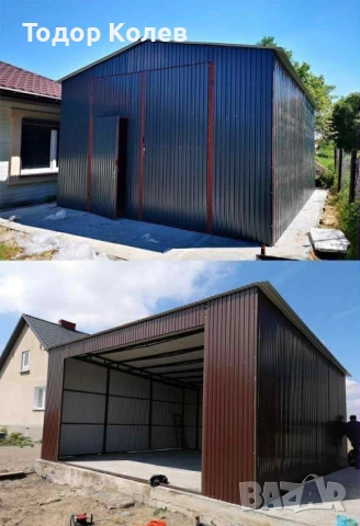 Изработка на Метални Конструкции Къщи Гаражи и Монтаж на сандвич панел 