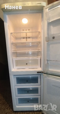 Хладилник с долен фризер SAMSUNG САМСУНГ RL33 SBSW no frost (гр.Търговище), снимка 4 - Хладилници - 50832254