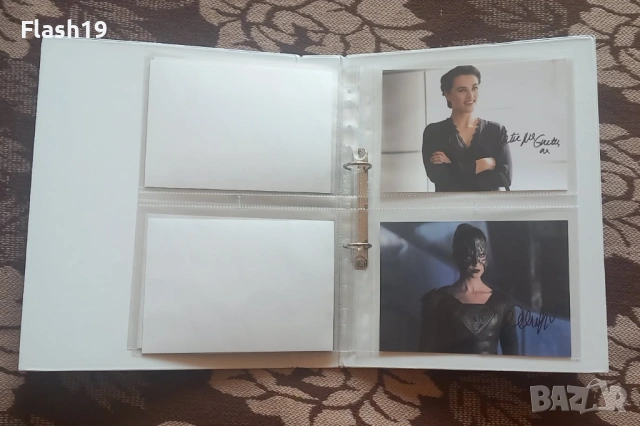 ⭐ Колекция 9 автографа Arrowverse + 1 ПОДАРЪК ⭐ ( виж описанието ), снимка 5 - Колекции - 53797136