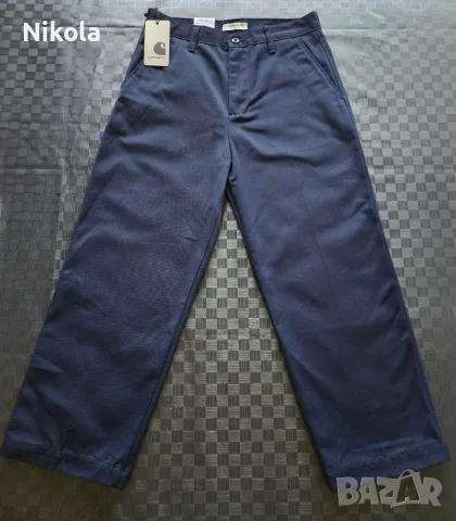 Дамски панталон Carhartt WIP Packard Highwater - Чисто нов с етикет / Размер W27