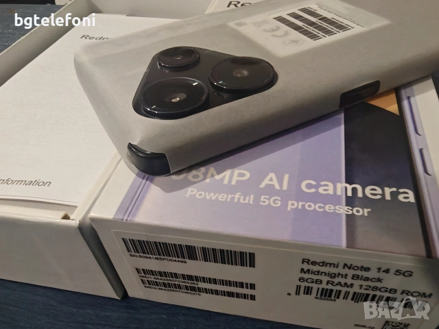 Xiaomi Redmi Note 14 5G 6/128 , чисто нов, снимка 4 - Xiaomi - 53865045
