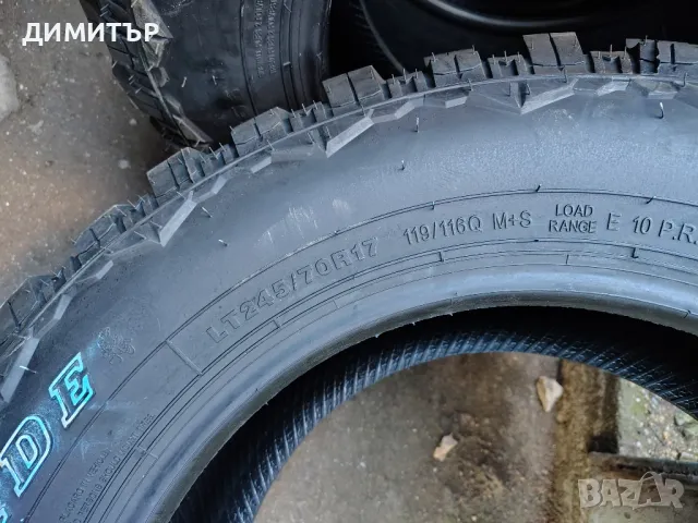 4бр.НОВИ ЗИМНИ гуми GOODRIDE 245/70/17 119Q DOT 1824, снимка 7 - Гуми и джанти - 49317078