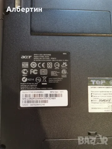 Лаптоп Acer Aspire 5736z, снимка 4 - Части за лаптопи - 56352945
