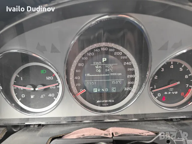 Mercedes w204 AMG километраж в километри