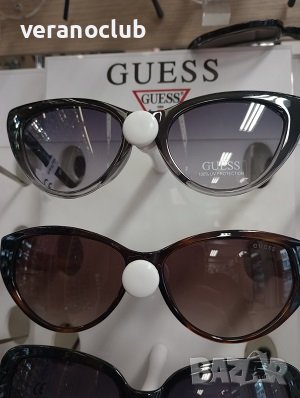 Дамски слънчеви очила Guess с розово, снимка 4 - Слънчеви и диоптрични очила - 44201733