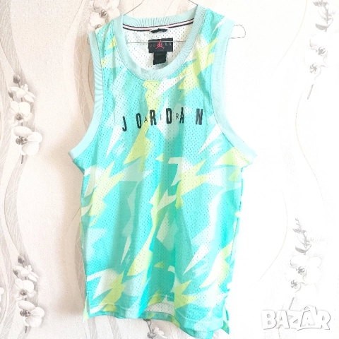 Потник JORDAN MJ AIR STMT размер S, снимка 11 - Тениски - 52145299