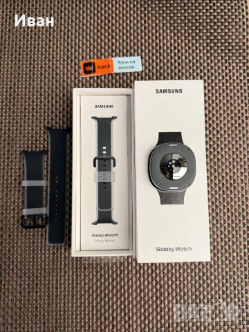 НОВ! Silver! Samsung Watch 9 LTE / 44mm L355 *ЛИЗИНГ TBI