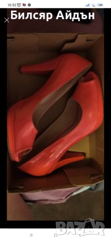 Високи Дамски Цикламени токчета , снимка 3 - Дамски елегантни обувки - 44920925