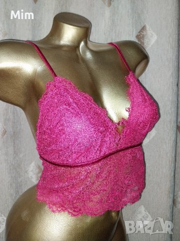 3XL Червена дантелена бралетка сутиен , снимка 2 - Бельо - 42277457