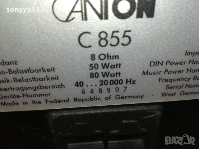 CANTON SPEAKER SYSTEM-ВНОС SWISS 2302221950, снимка 4 - Тонколони - 35895182