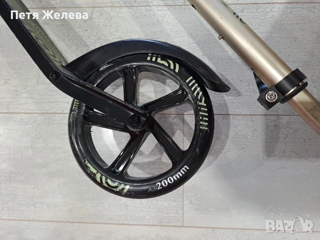 Сгъваема алуминиева тротинетка(скутер) с гуми 200мм , снимка 9 - Скутери и тротинетки - 51747281