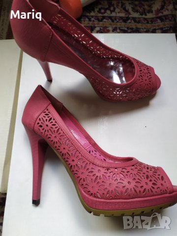 Обувки Сандали на високи токчета 37 номер , снимка 2 - Сандали - 32844149