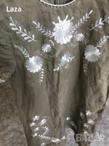 Продавам ленена рокля 