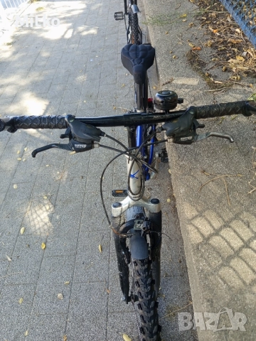 26 цола алуминиев велосипед с 21 скорости усилени капли амортисьори предни като нов в перфектно , снимка 4 - Велосипеди - 51692675