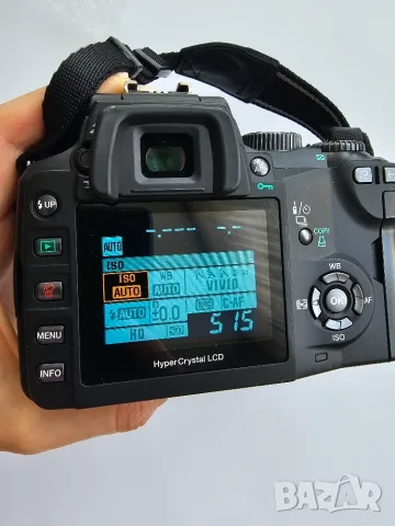 Фотоапарат Olympus E-500 с два обектива, снимка 4 - Фотоапарати - 55822031