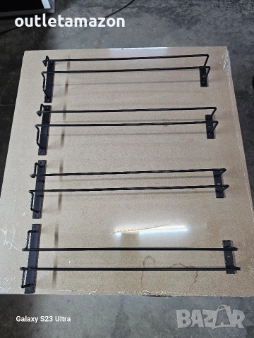 Поставки за чаши, комплект от 4, метални, устойчиви на ръжда, снимка 6 - Аксесоари за кухня - 52844463