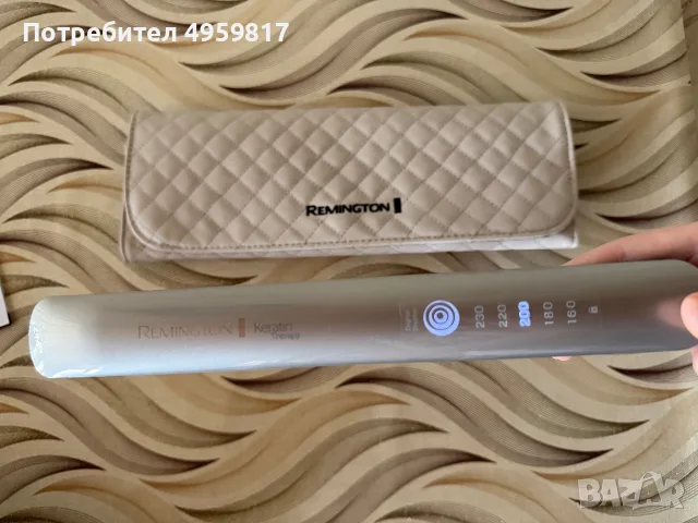 Преса за коса Remington S8590 Keratin Therapy Pro, снимка 5 - Преси за коса - 56227573