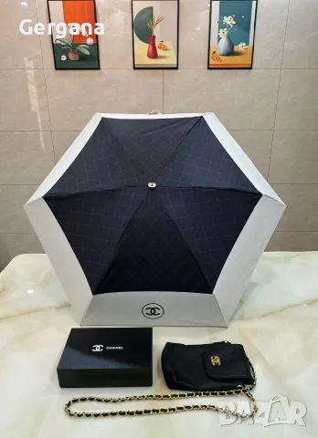 стилен чадър Chanel