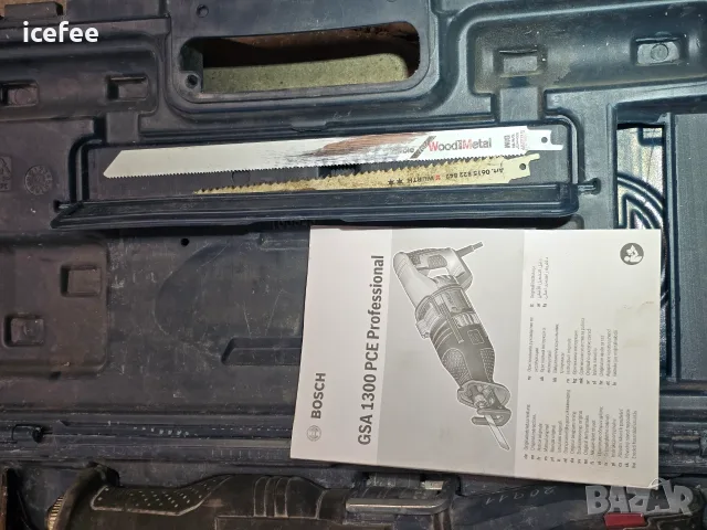 Bosch GSA 1300 PCE Professional саблен трион, снимка 4 - Триони и циркуляри - 56196005