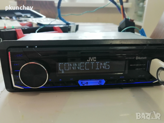 JVC KD-X351BT Bluetooth плейър с USB iPod Android , снимка 12 - Аксесоари и консумативи - 44595942