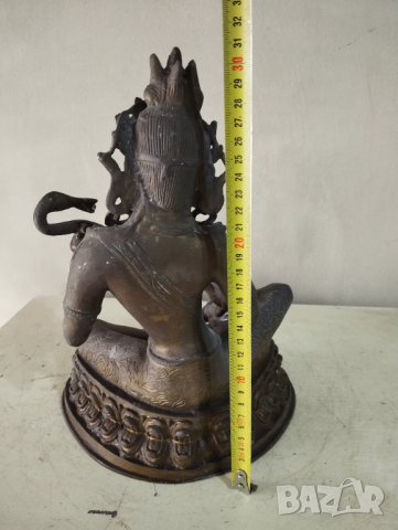 Стара статуетка -Буда, снимка 4 - Други ценни предмети - 44715523