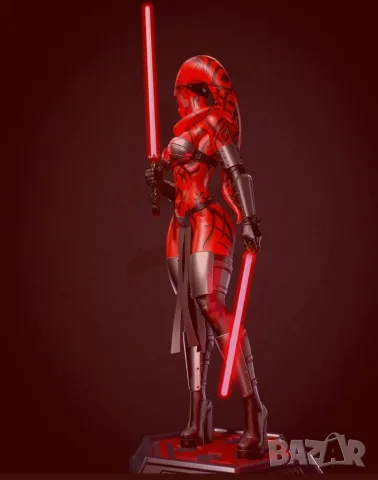Статуя на Дарт Талoн - Star Wars Darth Talon - New Handmade, снимка 6 - Фигурки - 55828202