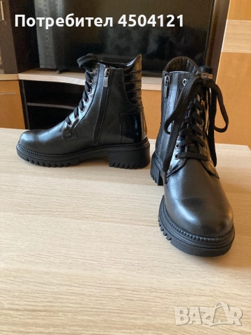  естествена кожа чисто нови , снимка 3 - Дамски боти - 52089572