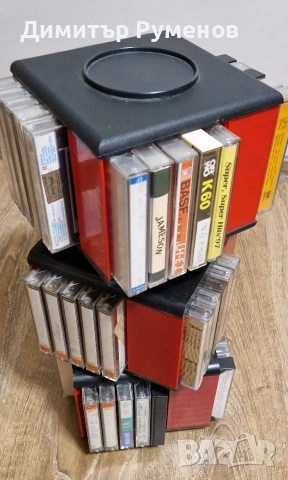 Касетници с аудио касети, снимка 5 - Аудио касети - 53250454