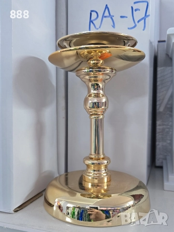 свещници метални , снимка 2 - Декорация за дома - 52755125