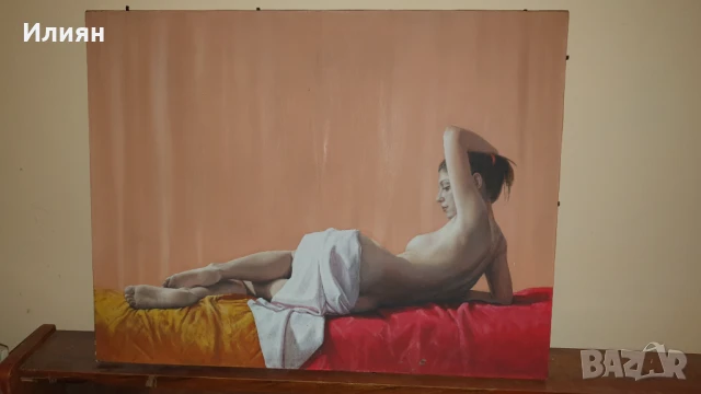 Картина с момиче - без автор