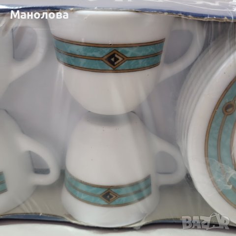 Испански сервиз за кафе HARMONIA ., снимка 5 - Сервизи - 42696424