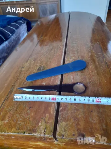 Стара лупа,нож за писма #2, снимка 3 - Други ценни предмети - 50304384