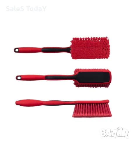 Четка за джанти, за почистване на автомобил, 42см, снимка 2 - Аксесоари и консумативи - 38336413