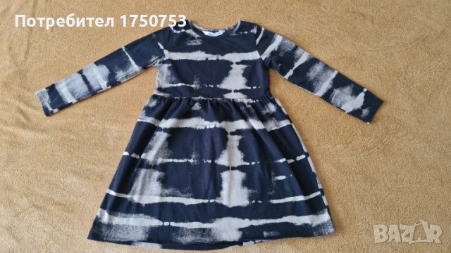 Памучна рокля H&M, снимка 2 - Детски рокли и поли - 48137101