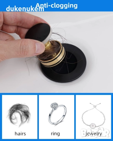 Универсален сифон с Pop-Up клапан, против миризми, гъвкав, снимка 4 - Други стоки за дома - 52812419